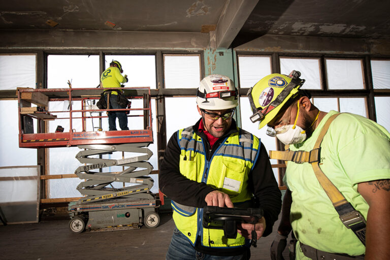 JCP employees at a jobsite