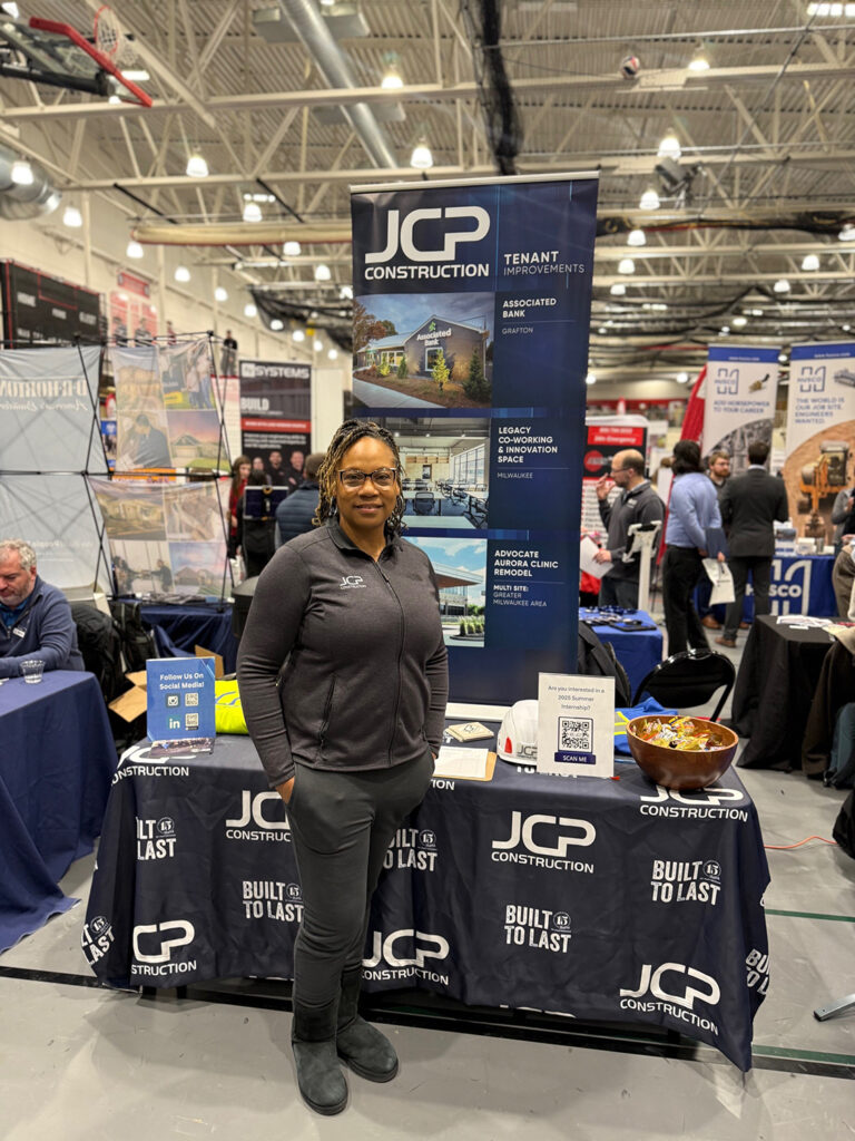 JCP employee at a trade show