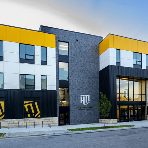 Dr. Howard Fuller Collegiate Academy front side of building