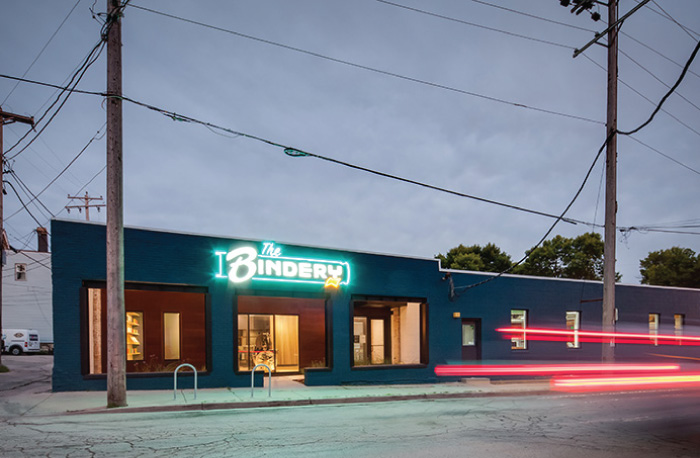 The Bindery building exterior