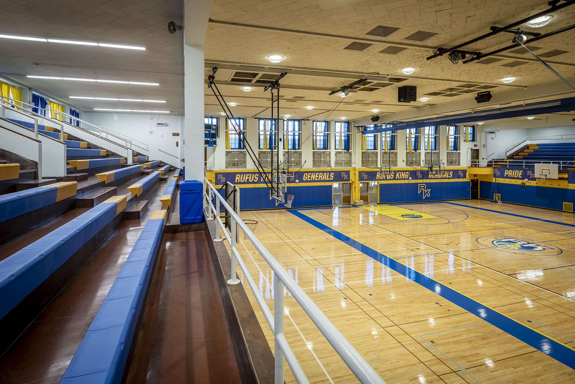 Rufus King International High School gymnasium
