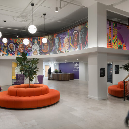 Thrive On King lobby area