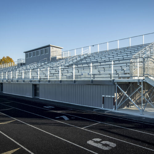 Harold S Vincent School of Agriculture Science grandstands